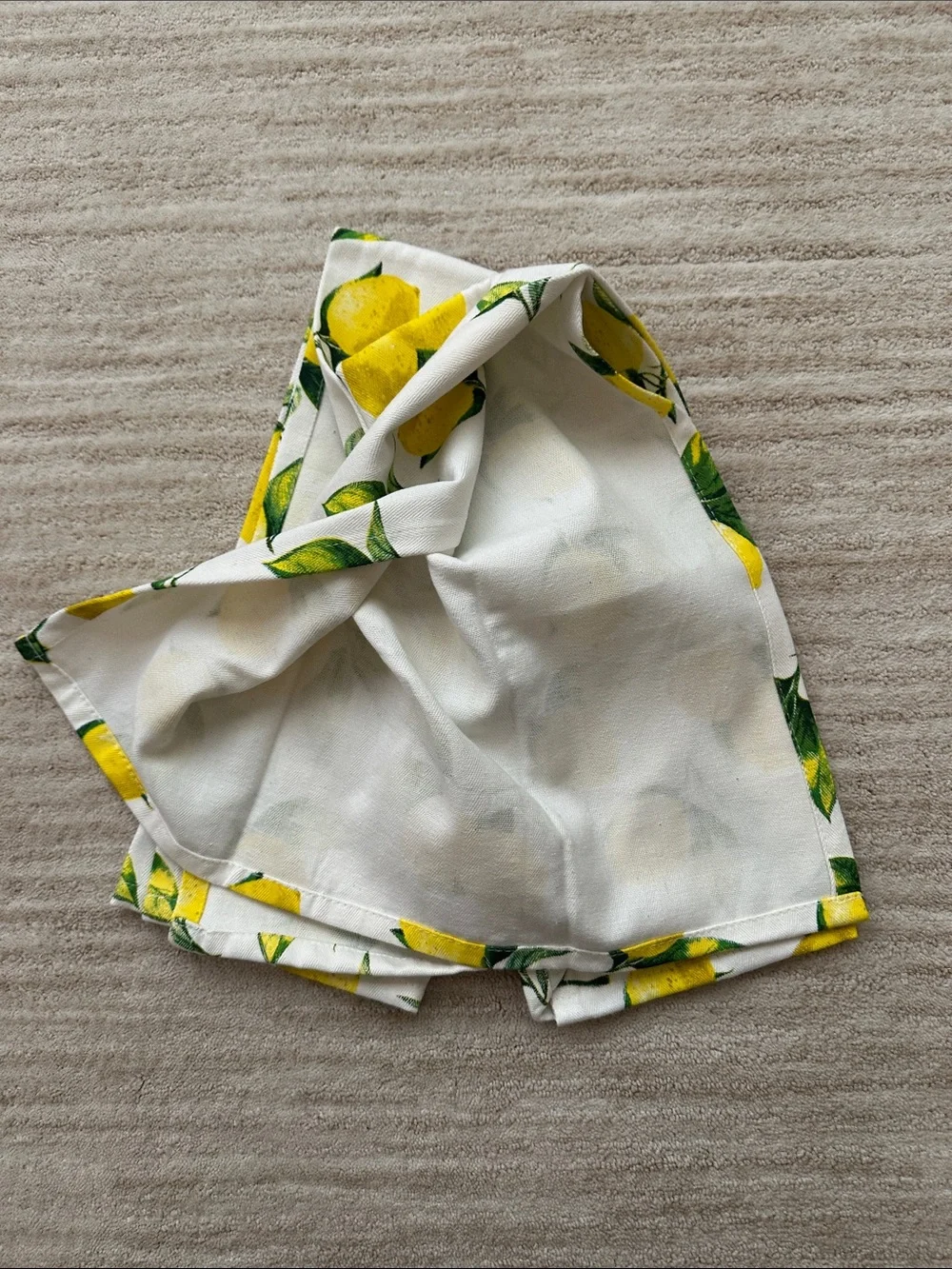 NWOT Set of 2 Kitchen Towels by 8 Oak Lane “Live Your Zest Life” Lemons 28”x18”